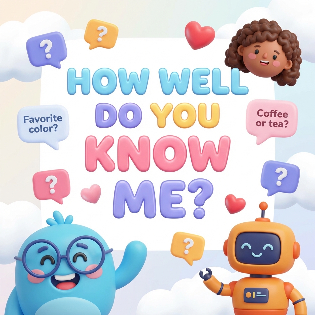How well do you know me?